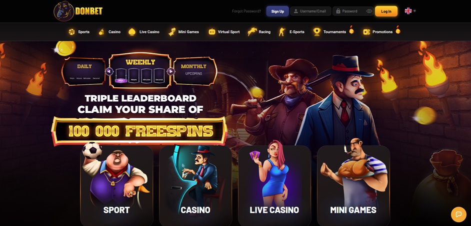 Donbet Casino review